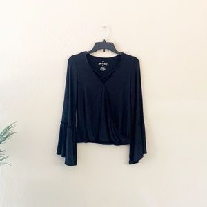 American Eagle Soft & Sexy T‎ Collection Black Top